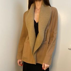Babaton camel coat